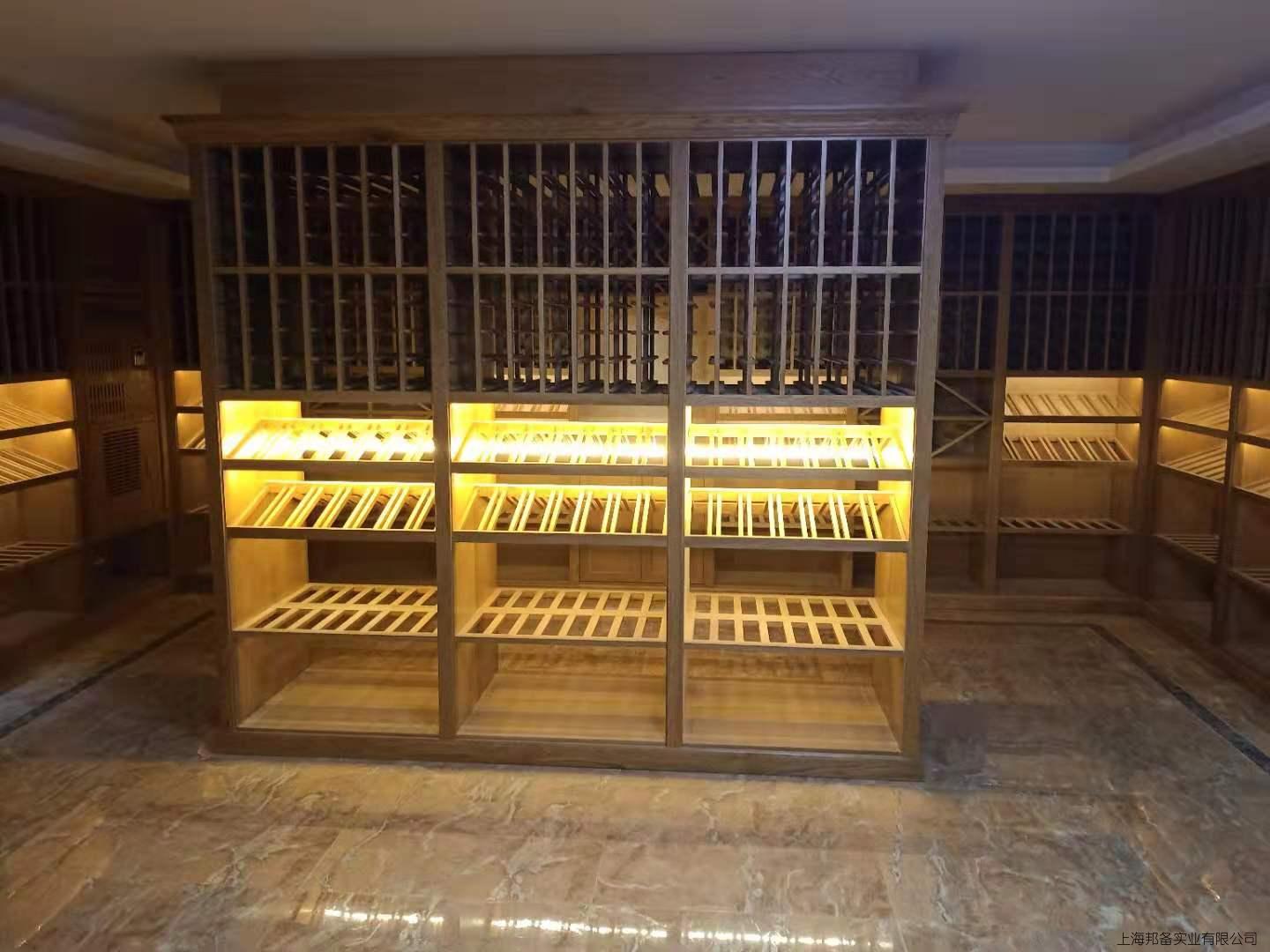 上海邦备实业实木恒温酒窖定制